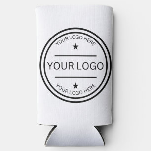 Rafraîchisseur Pour Canette Slim Photo personnalisée moderne logo mariage faveur Ca