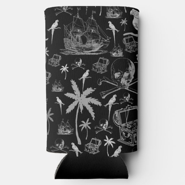 Rafraîchisseur Pour Canette Slim Pirate Adventure Can Cooler (Verso)