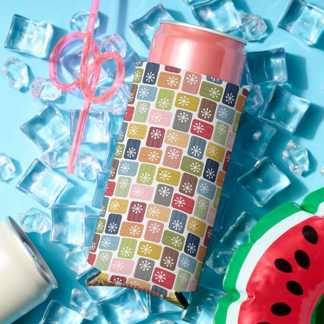 Rafraîchisseur Pour Canette Slim Rectangles triées (Été in situ)