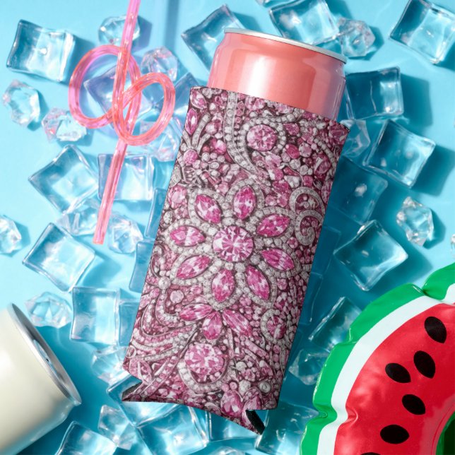 Rafraîchisseur Pour Canette Slim Refroidisseur de bouteille Diamants (Été in situ)