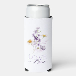 Rafraîchisseur Pour Canette Slim Refroidisseur de canette floral Love in Bloom