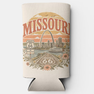 Rafraîchisseur Pour Canette Slim Relais Route 66 de la Gateway Arch rafraîchissemen