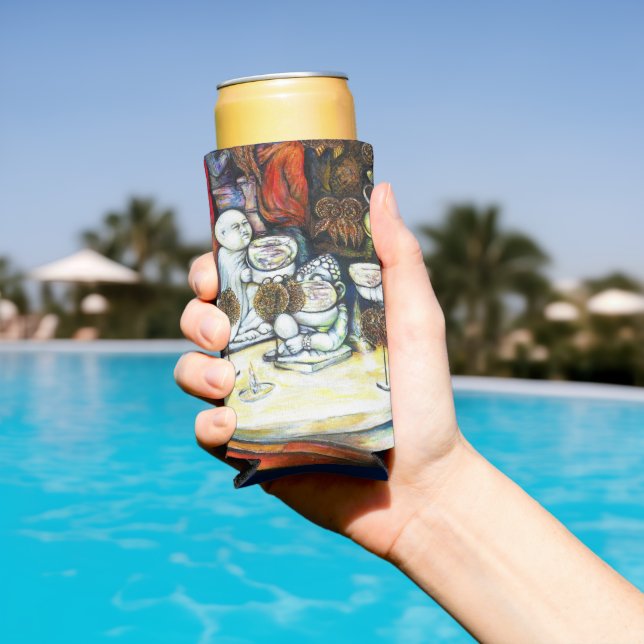 Rafraîchisseur Pour Canette Slim Sans échec par défi (Piscine in situ)