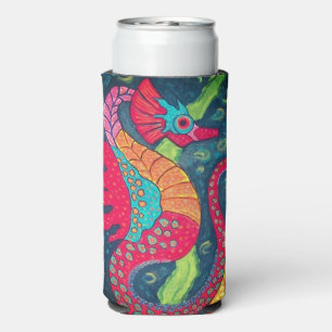 Rafraîchisseur Pour Canette Slim Seahorse Skinny peut refroidir