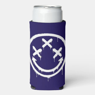 Rafraîchisseur Pour Canette Slim Sourire Graffiti aux Yeux Triple X
