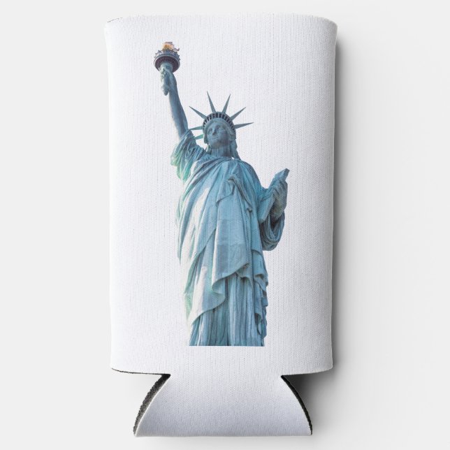 Rafraîchisseur Pour Canette Slim Statue de la liberté (Recto)