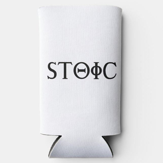 Rafraîchisseur Pour Canette Slim stoïque (Recto)