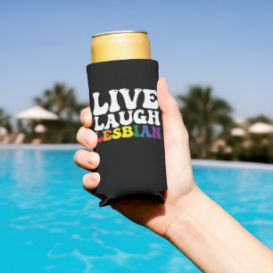 Rafraîchisseur Pour Canette Slim Super Live Lauder Lesbian LGBT Pride