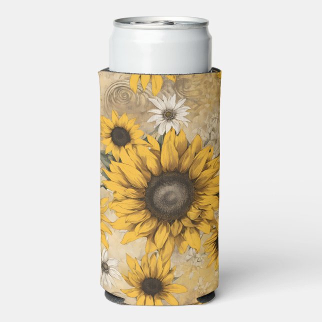 Rafraîchisseur Pour Canette Slim Tournesol (Seltzer Verso)