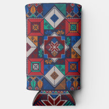 Traditionnel Palestine Broderie tatreez coloré