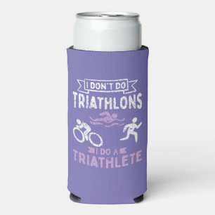 Rafraîchisseur Pour Canette Slim Triathlon Funny