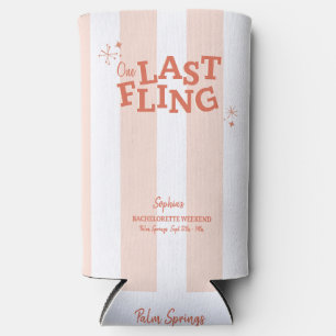 Rafraîchisseur Pour Canette Slim Une Dernière Bachelorette Fling