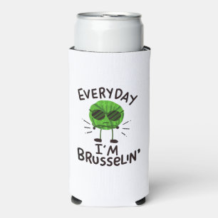 Rafraîchisseur Pour Canette Slim Vegan Brussels Sprouts
