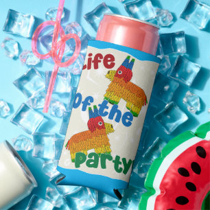 Rafraîchisseur Pour Canette Slim Vie Du Parti Fun Pinata Cartoon Célébration