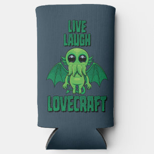Rafraîchisseur Pour Canette Slim Vivez Riez Lovecraft Cthulhu Mignon