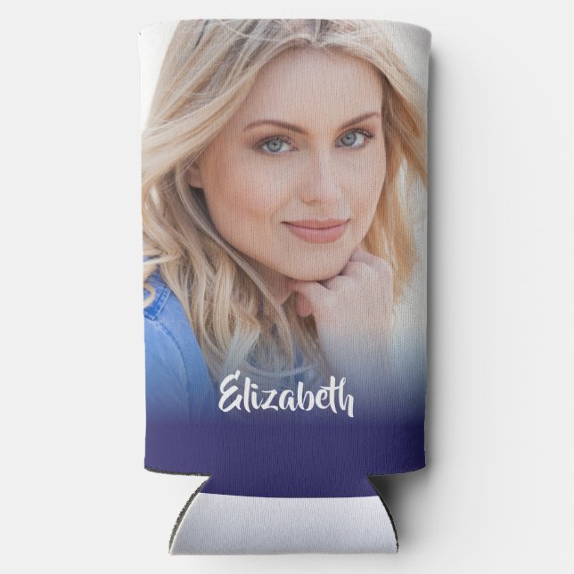 Rafraîchisseur Pour Canette Slim Votre propre diplôme de monographie photo (Verso)