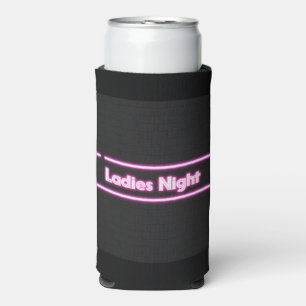 Rafraîchisseur Pour Canette Slim Voyant LED Dames Night Neon Can Cooler