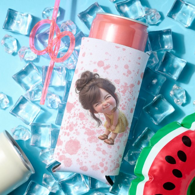 Rafraîchisseur Pour Canette Slim Water Bottle (Été in situ)