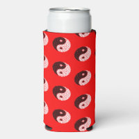 Ying yang tourne en rouge