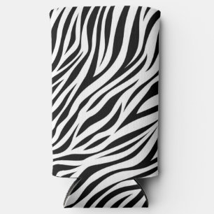 Rafraîchisseur Pour Canette Slim Zebra Animal Skin Imprimer Motif-15391