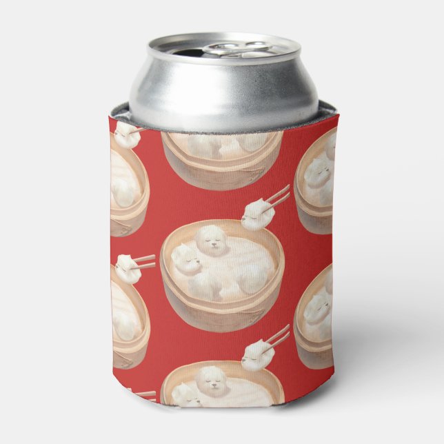 Rafraîchisseur Pour Canette Smile Dog - Xiao Long Bao Délice (Can devant)