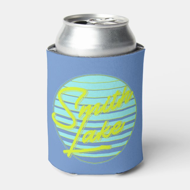 Rafraîchisseur Pour Canette Smith Lake Retro Neon Can Cooler (Can devant)