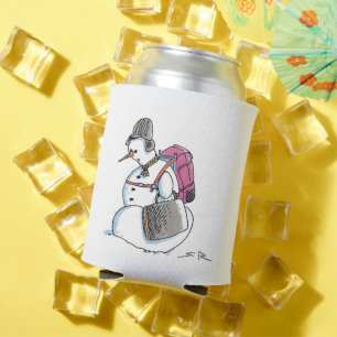 Rafraîchisseur Pour Canette Snowman sac à dos peut refroidir