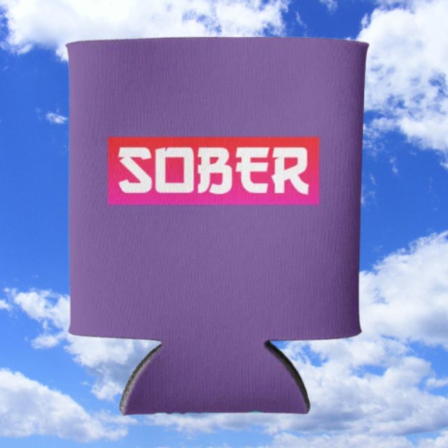 Rafraîchisseur Pour Canette SOBER violet (Créateur téléchargé)