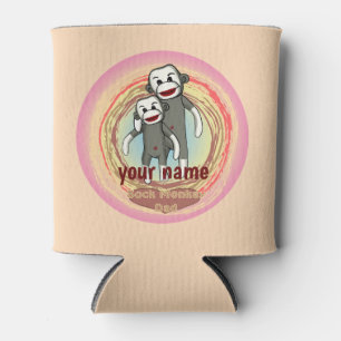 Rafraîchisseur Pour Canette Sock Monkey Papa