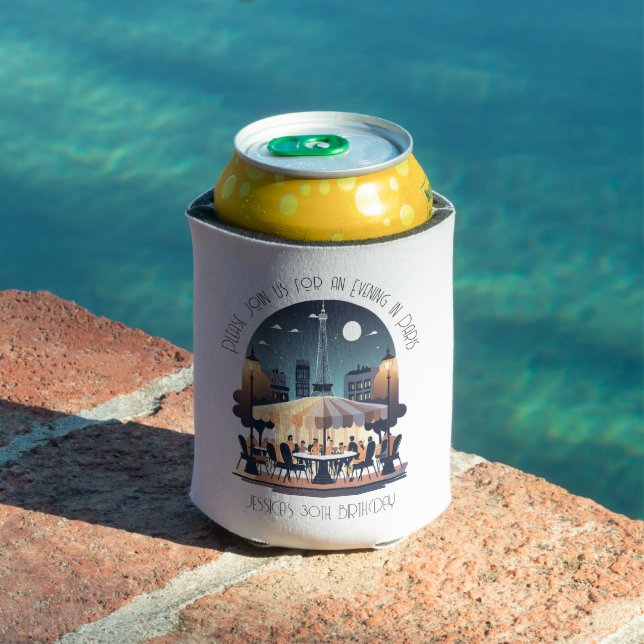 Rafraîchisseur Pour Canette Soirée À Paris (Piscine in situ)