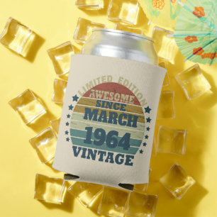 Rafraîchisseur Pour Canette Soixante vintage 60e anniversaire