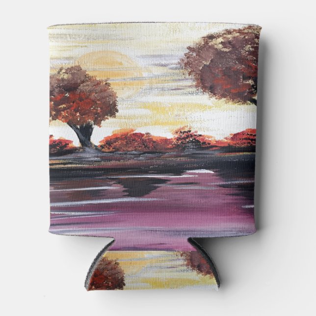 Rafraîchisseur Pour Canette Soleil automne (Devant)