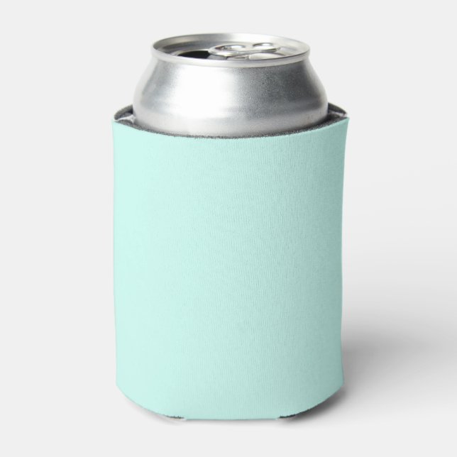 Rafraîchisseur Pour Canette Solide camée vert menthe doux turquoise (Can devant)