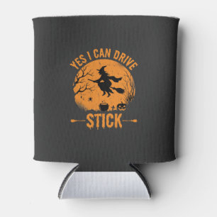 Rafraîchisseur Pour Canette Sorcière d'Halloween Drive Stick Graphique_1