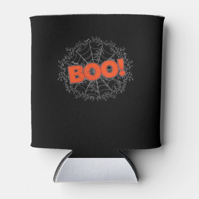 Rafraîchisseur Pour Canette Spider Web Boo Venin Idea (Devant)