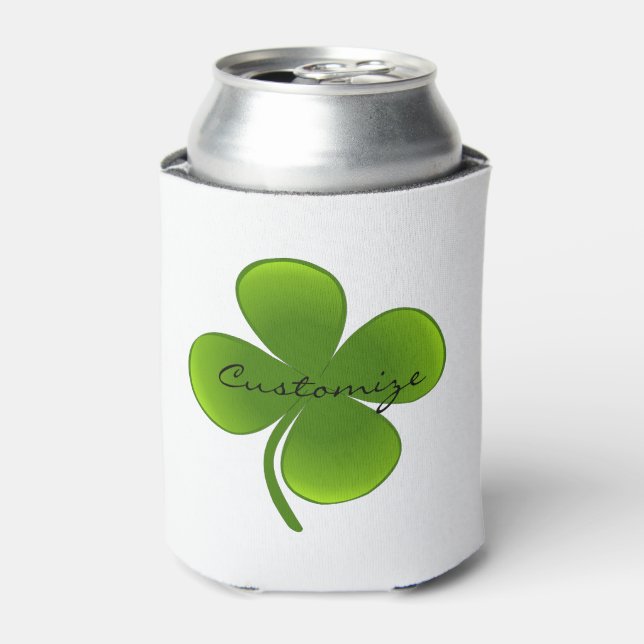 Rafraîchisseur Pour Canette St Patrick's Day Shamrocks Thunder_Cove (Can devant)