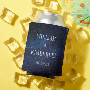 Rafraîchisseur Pour Canette Starry Night Stars Sky Galaxy Mariage élégant