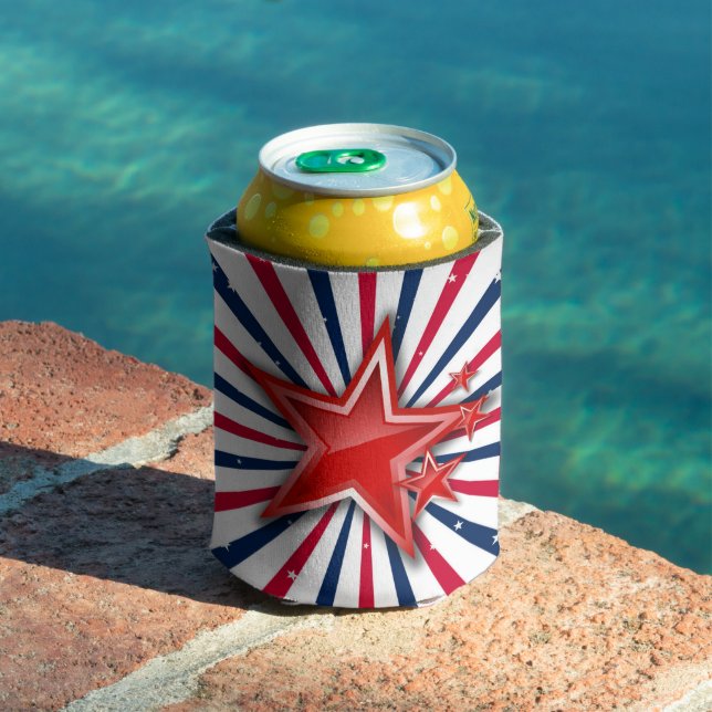 Rafraîchisseur Pour Canette Stars 'n Stripes Freedom (Piscine in situ)