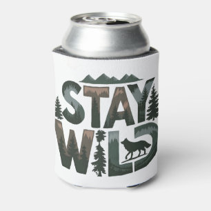 Rafraîchisseur Pour Canette Stay Wild - Conception inspirée de la nature