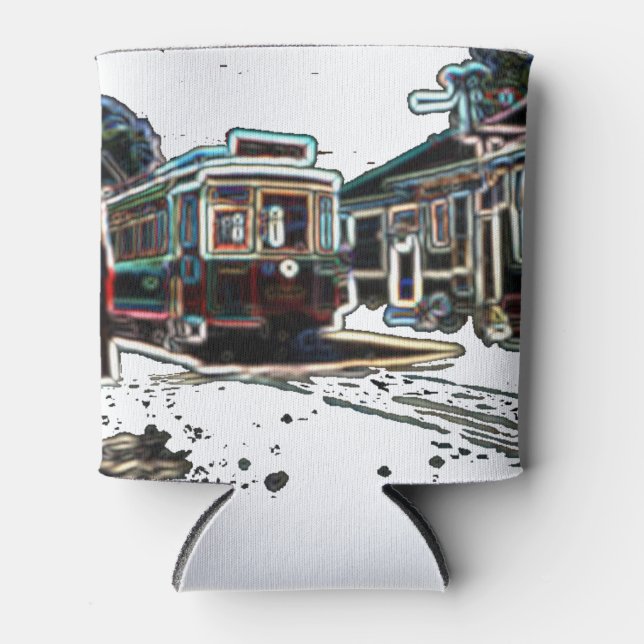 Rafraîchisseur Pour Canette Stn TRC Neon trcar à stn White Can Cooler (Devant)