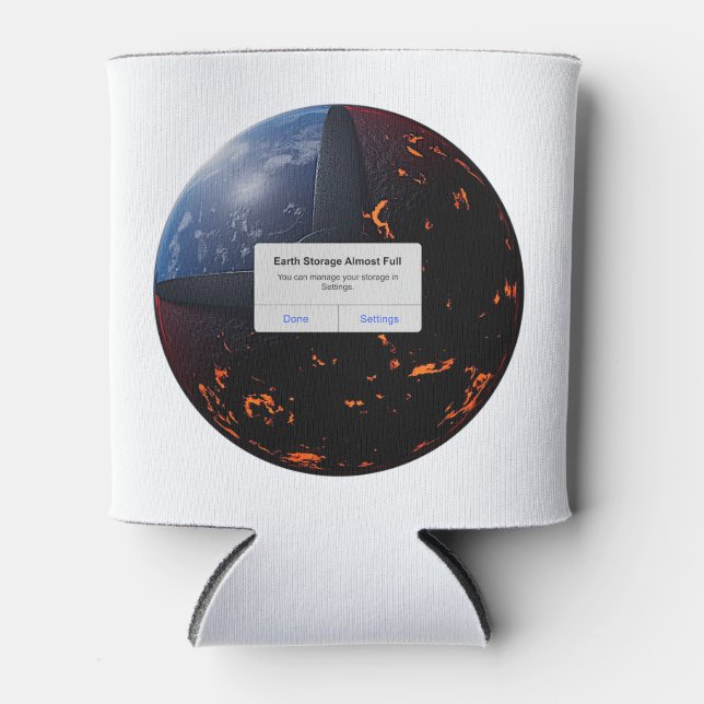 Rafraîchisseur Pour Canette Stockage terrestre presque complet (Devant)