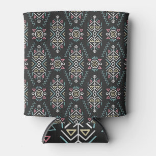 Rafraîchisseur Pour Canette Style ethnique Tribal Vintage sans couture