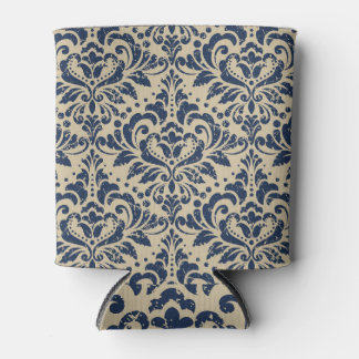 Rafraîchisseur Pour Canette Style Rétro : Abstrait Floral sans joint