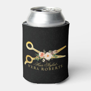 Rafraîchisseur Pour Canette Styliste de cheveux Ciseaux d'or de luxe Personnal