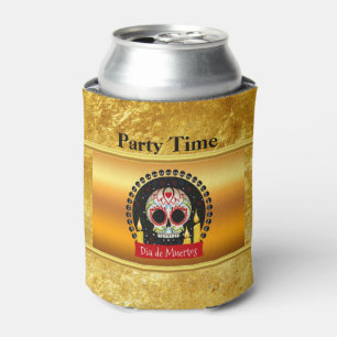 Rafraîchisseur Pour Canette Sugar skull bloodcurdling intimidating and scary