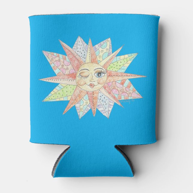 Rafraîchisseur Pour Canette "Sunday morning" Sun (Devant)