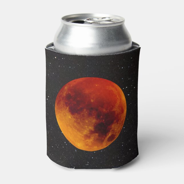 Rafraîchisseur Pour Canette Super Blood Moon Eclipse 2019 (Can devant)