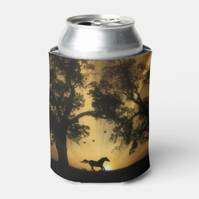 Rafraîchisseur Pour Canette Super Cool Galloping Free Horse Can Cooler (Can devant)