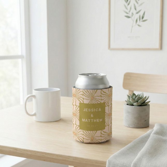 Rafraîchisseur Pour Canette Super Retro Chartreuse Botanique Personnalisé Mari (Créateur téléchargé)