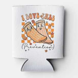 Rafraîchisseur Pour Canette Super Retro I Love Fall Prevention Drôle